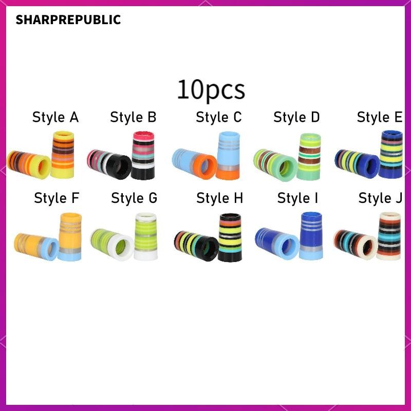 [Sharprepublic] 10x Golf Iron Ferrules ขนาด .370 สําหรับลิ่มเหล็กสําหรับกลางแจ้ง