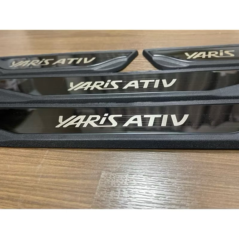 ของแต่งรถTOYOTA YARIS ATiV 2024 2025 2026 แป้นเหยียบสีดํา