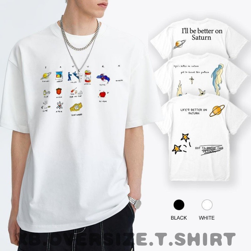 เสื้อยืดผ้าฝ้ายคุณภาพสูง SZA shirt ดั้งเดิม (ขอโดยอัลบั้ม SZA ปี 2024 saturn)