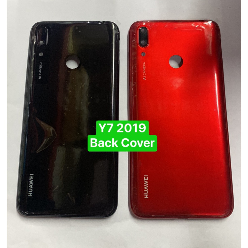 Huawie Y7 2019 BACK CASING แบตเตอรี่ CASING สําหรับ HUAWIE Y7 2019 ฝาครอบแบตเตอรี่ AVAILABLE