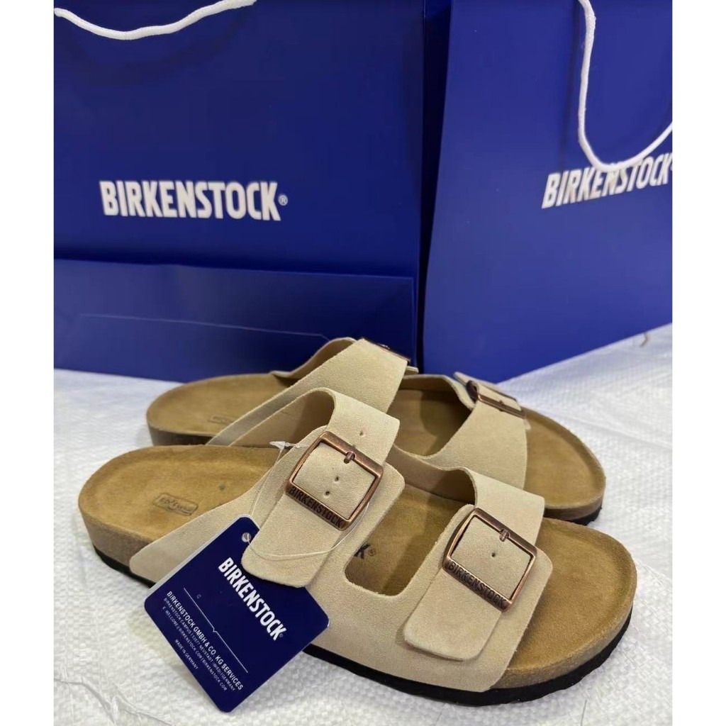 ✨ของแท้ 100%✨ BIRKENSTOCK  NU Oiled Habana รองเท้าแตะ Unisex สี้น้ำตาลเข้ม