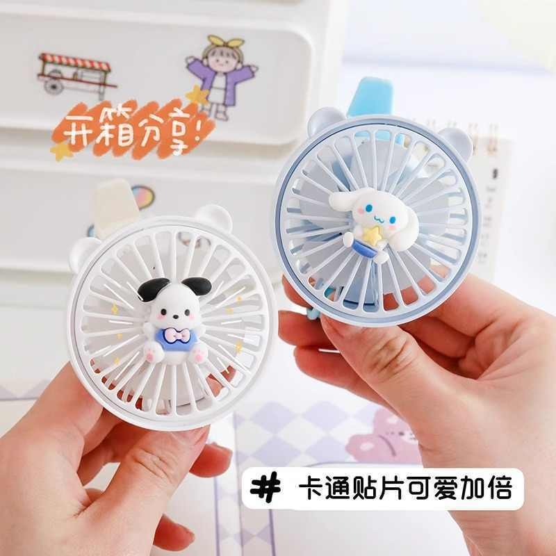 พัดลมพกพาขนาดเล็ก รูปนาฬิกา ชาร์จ USB thumbnail 6