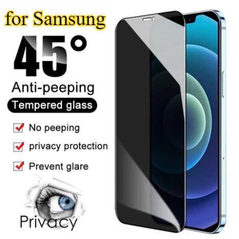 ฟิล์มกระจก Anti-Spy For Samsung A56 A36 A55 A16 A06 S24 A05S A35 A15 A53 A14 A03 A34 A52 A73 A05 A13 A12 A24 A32 A17 A07