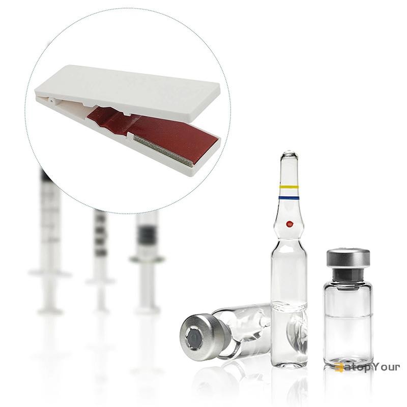 Eatopyour] เปิดขวด Ampoule แก้ว Ampule ที่เปิดอุปกรณ์ฉีดตัดพยาบาลหมอโรงพยาบาล Breaker เพชรเครื่องตัด