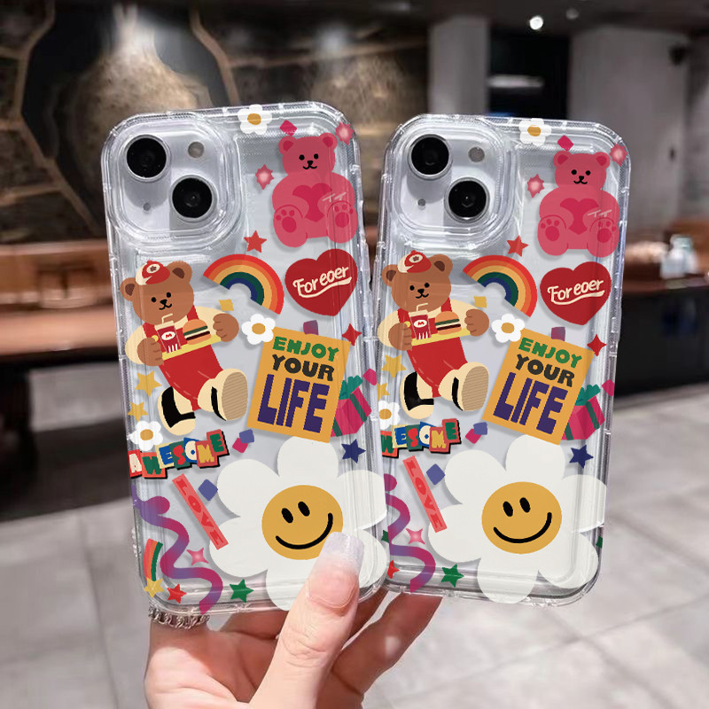 🍅Lucy🍅ส่งจากไทย เคสโทรศัพท์มือถือ เคสไอโฟน กันกระแทก สําหรับIPHONE 16 11 12 13 14 15PRO MAX 7Plus XS/XR XSMax