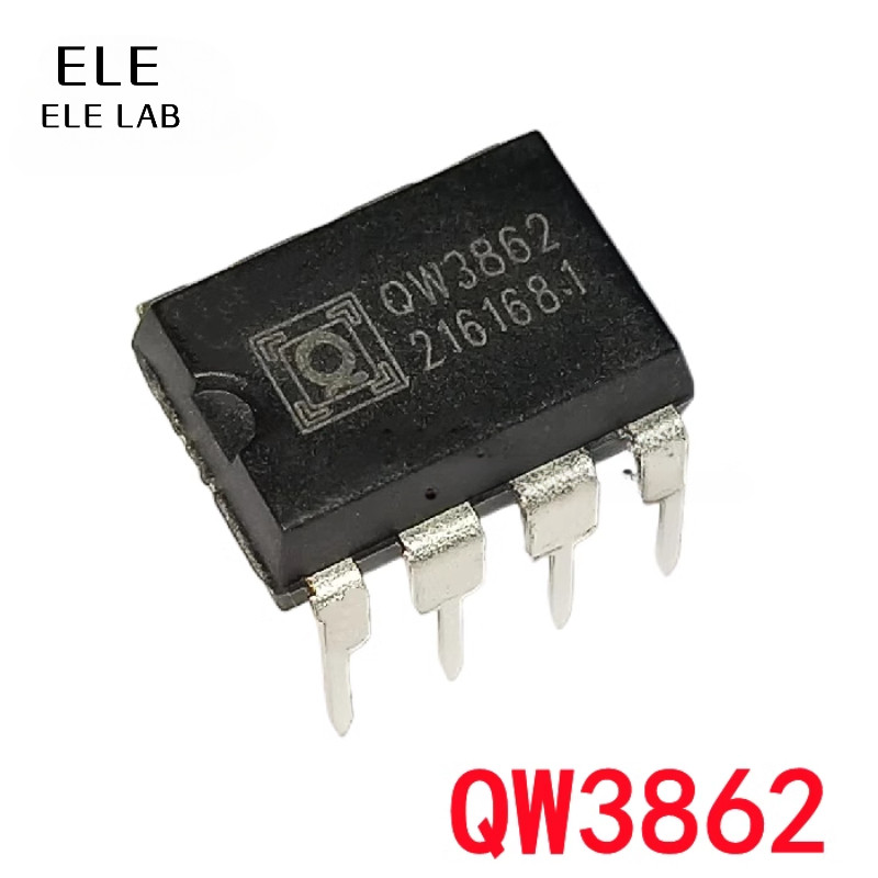 Original QW3859 QW3858 QW3862 QW3866 QW3868 DIP8 การจัดการพลังงานและชาร์จแบตเตอรี่ IC