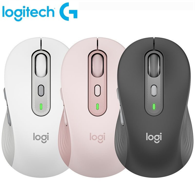 เมาส์ไร้สาย Logitech Signature Plus M750 2.4Ghz เมาส์ USB ไร้สายสําหรับโฮมออฟฟิศโดยใช้สําหรับเมาส์แล็ปท็อปพีซี