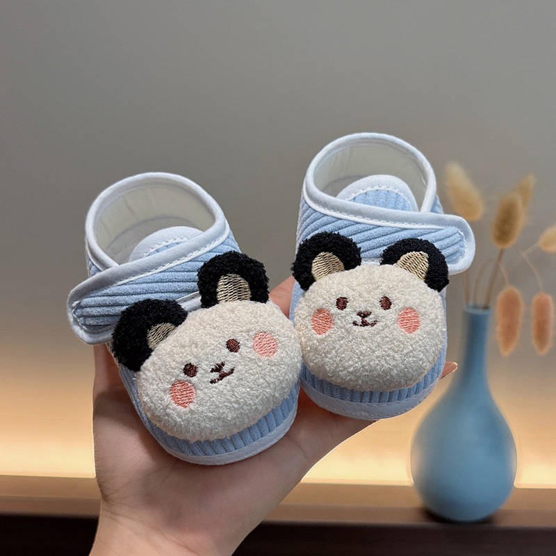 Baby cloth shoes cartoon baby soft bottom toddler breathable shoes baby cloth shoes cartoon baby sof