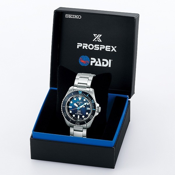 [Authentic★Direct from Japan] SEIKO SBDJ057 Unused PROSPEX Solar Sapphire glass Blue SS Analog Men Wrist watch นาฬิกาข้อมือ