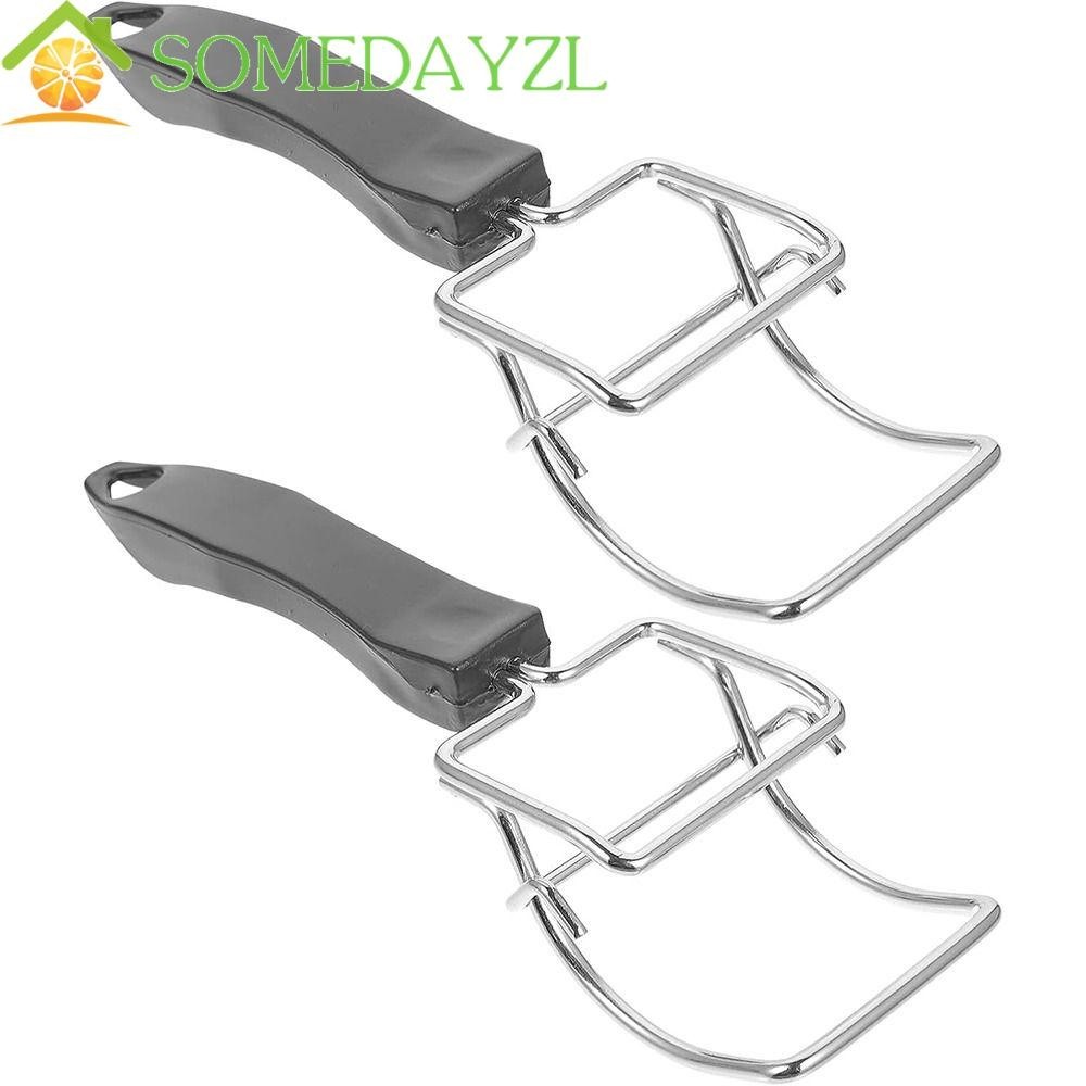 Somedayzl คีมสเตนเลส สําหรับหนีบจาน ชาม หม้อ เครื่องปิ้งขนมปัง