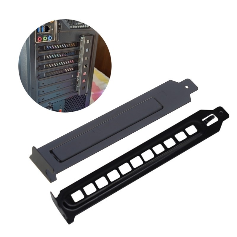 (ส่วนลดสูง) onrounda.ph 5 ชิ้น PC Case Blanking Plate สําหรับ MATX ATX คอมพิวเตอร์แชสซีกลับ PCI Slot