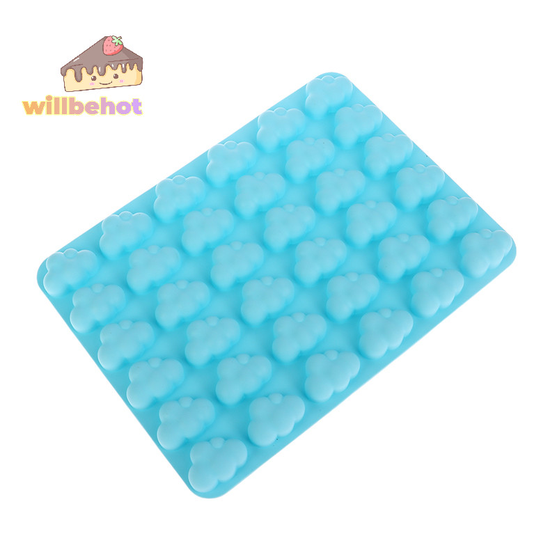 [WillbehotT] 36 Cavity Cloudsรูปร่างแม่พิมพ์ซิลิโคนDIYอบเค้กช็อคโกแลตFondantแม่พิมพ์ช็อคโกแลตมูสเค้กตกแต่งเบเกอรี่Mould [ใหม่]