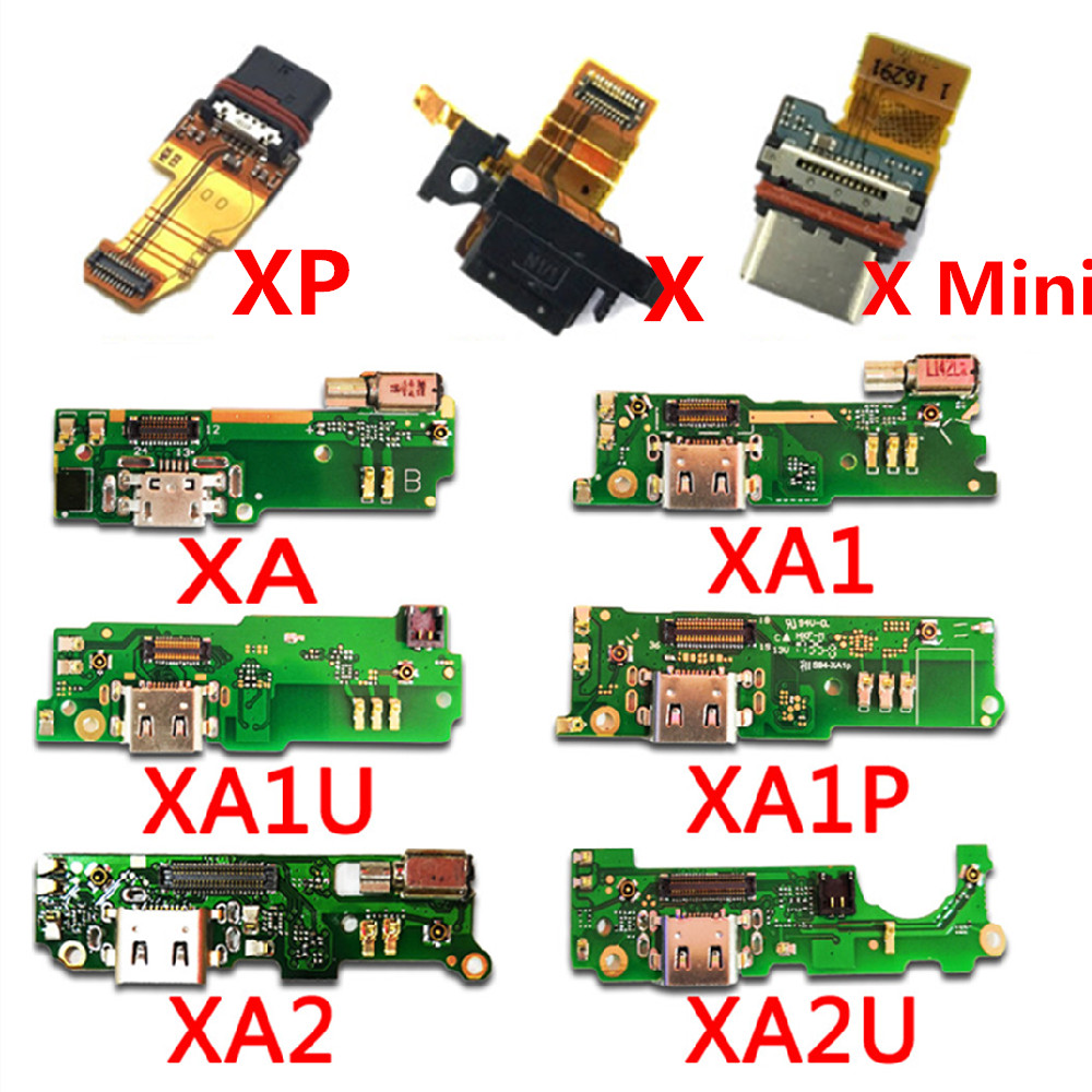 แท้ แท่นชาร์จ USB สายเคเบิลอ่อน สําหรับ Sony Xperia X XA XA1 XA2 Ultra Compact XZ XZ1 XZ2 XZS X Premium