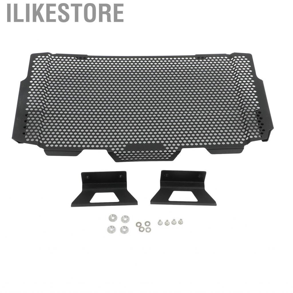 Ilikestore Oil Cooler Protective Cover Motorcycle Radiator Grille Stainless Steel for Motorbike