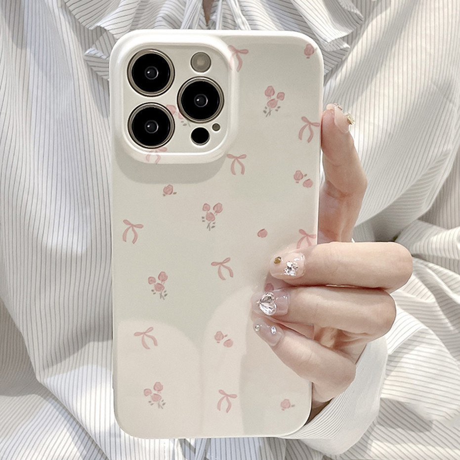 หวานและน่ารัก กรณี Vivo Y21E Y20 Y17 Y15A Y16 Y1s Vivo Y22 Y51 2020 Y95 Y19 Y50 V25e Y02 V25 Y35 V20 V25 V23 Pro Glossy TPU Soft Case กันกระแทกป้องกันกล้อง หวานและน่ารัก