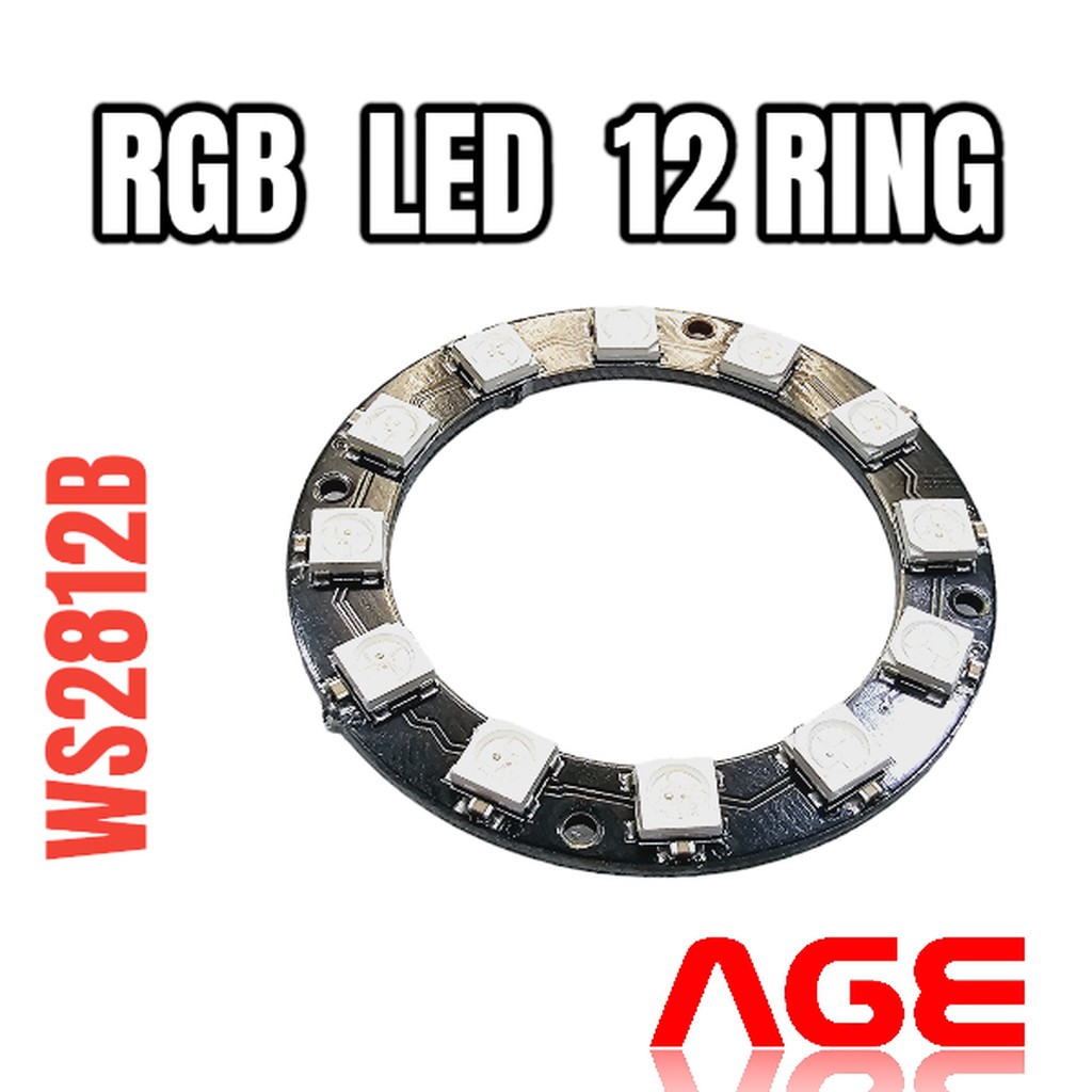 NeoPixel Ring 12 WS2812B RGB LED