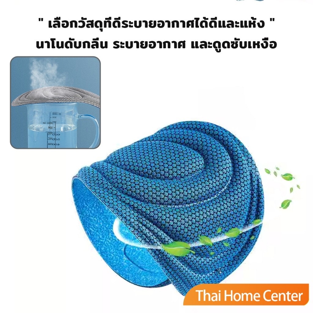 แผ่นรองเท้าเพื่อสุขภาพ ใส่สบาย ป้องกันการปวดเท้า ขนาด 35-46 insoles