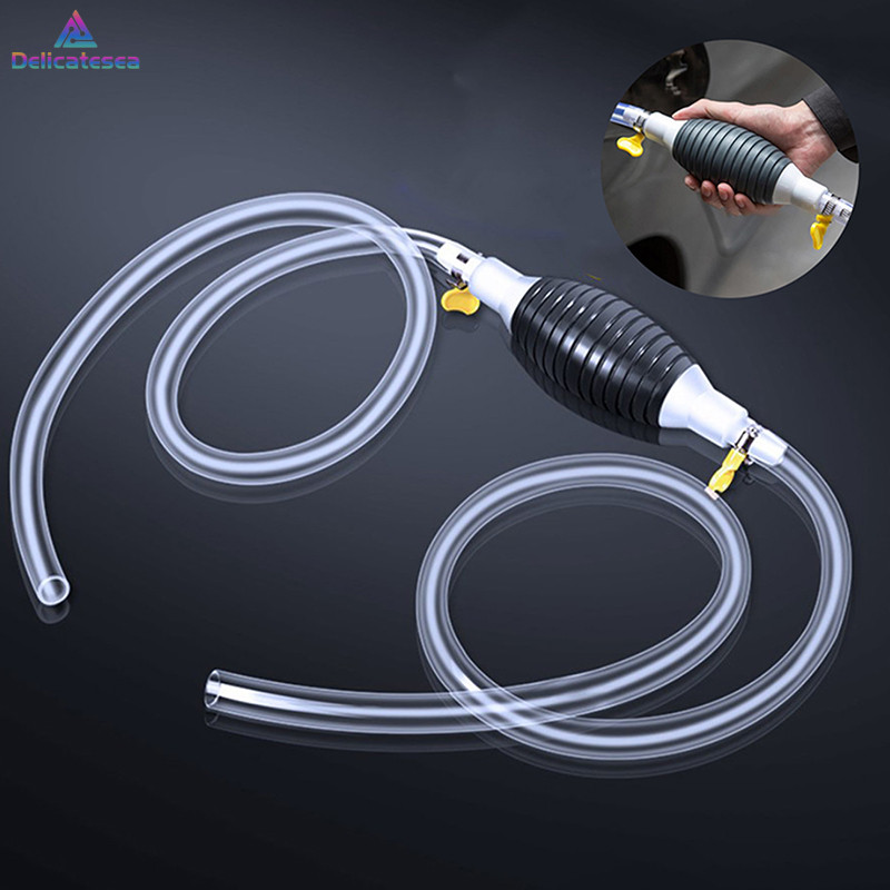 [Delicatesea] ปั๊มเชื้อเพลิงมือดูดเชื้อเพลิงรถยนต์การถ่ายน้ํามันปั๊มเชื้อเพลิงรถยนต์ปั๊มด้วยตนเอง