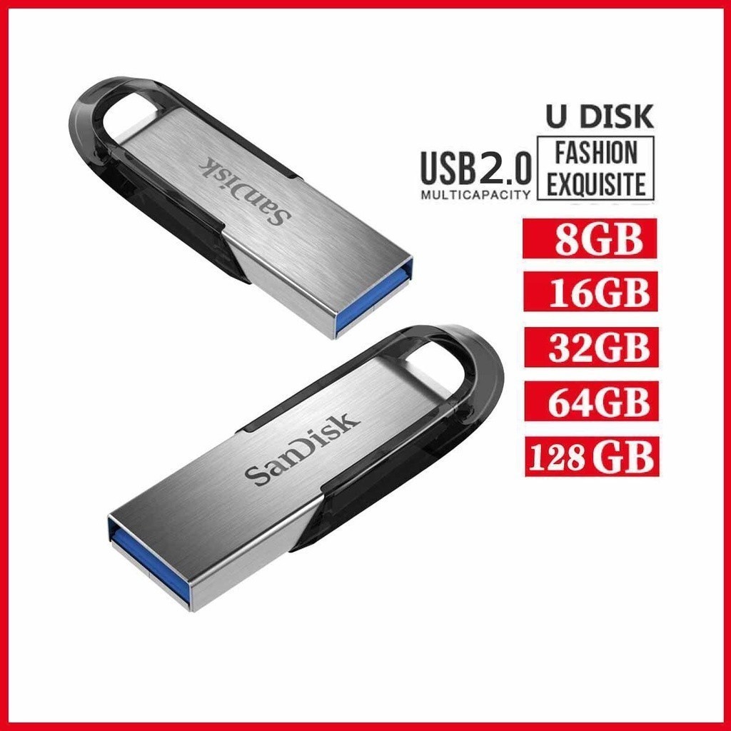 แฟลชไดร์ฟ SANDISK Flash Drive Ultra flair USB 3.0 (SDCZ73-G46) 8GB 16GB 32GB 64GB 128GB Flashdrive แฟลชไดร์