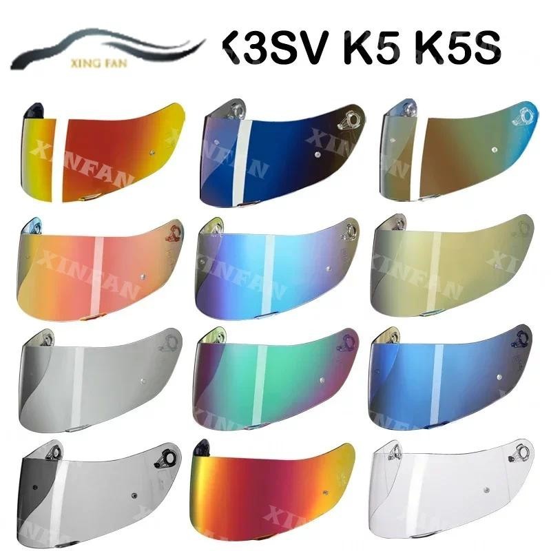 Xf แว่นตาหมวกกันน็อค แบบเต็มหน้า สําหรับ AGV K5 K5S K5-S K3SV K1 K1S Compact ST