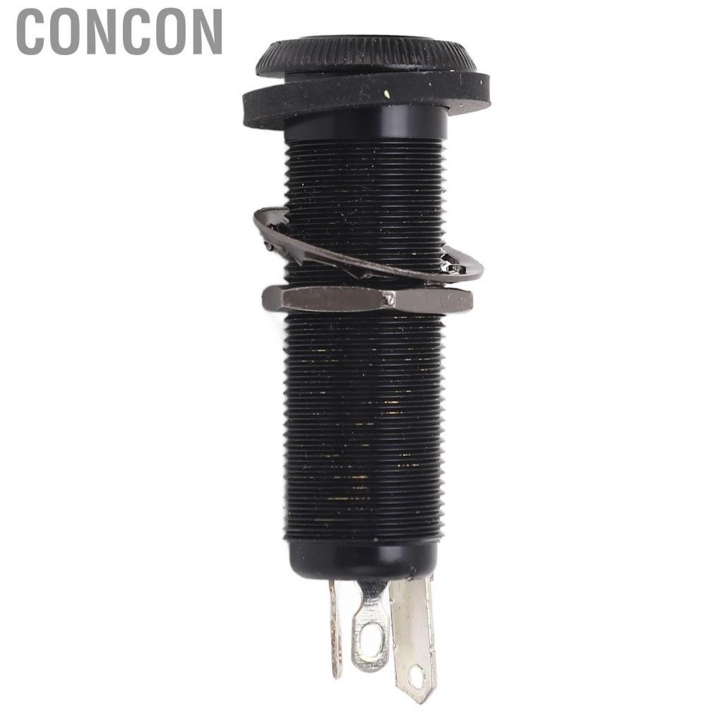 Concon Cylinder Input Output Jack  Electric Guitar Barrel High Sensitivity Versatile Noise Reduction