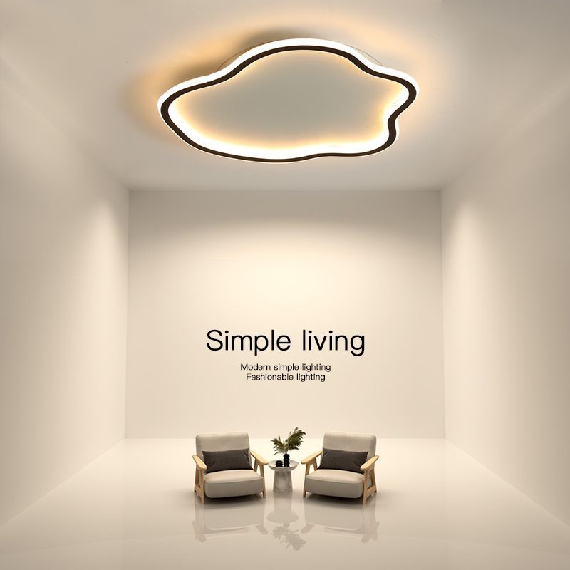 หรูหรา แบบเรียบง่าย ห้องนั่งเล่น สําหรับห้องนอน LED โคมไฟเพดาน