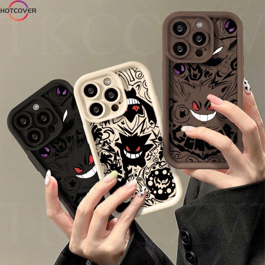 สําหรับrealme V50 V50A GT Master Edition GT Neo Flash GT NEO2T Narzo 50 30 50A 50i Primeปลอกแนวโน้มยี่ห้ออะนิเมะPokemon Eyes Angel Eyesเคสโทรศัพท์นุ่มฝาครอบป้องกัน
