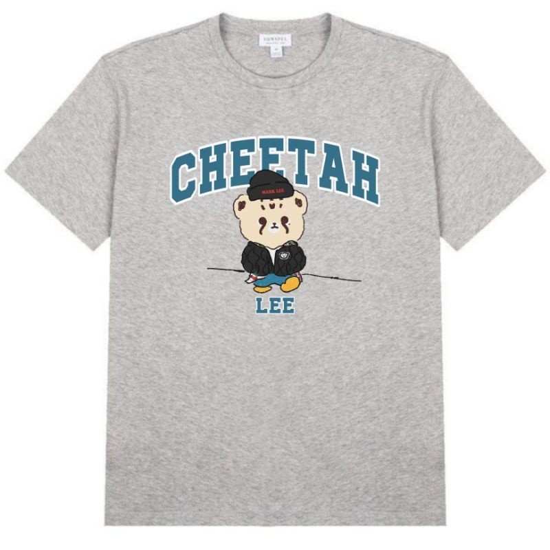【ใหม่】Korean T-Shirt kpop Mark lee nct cheetah lee