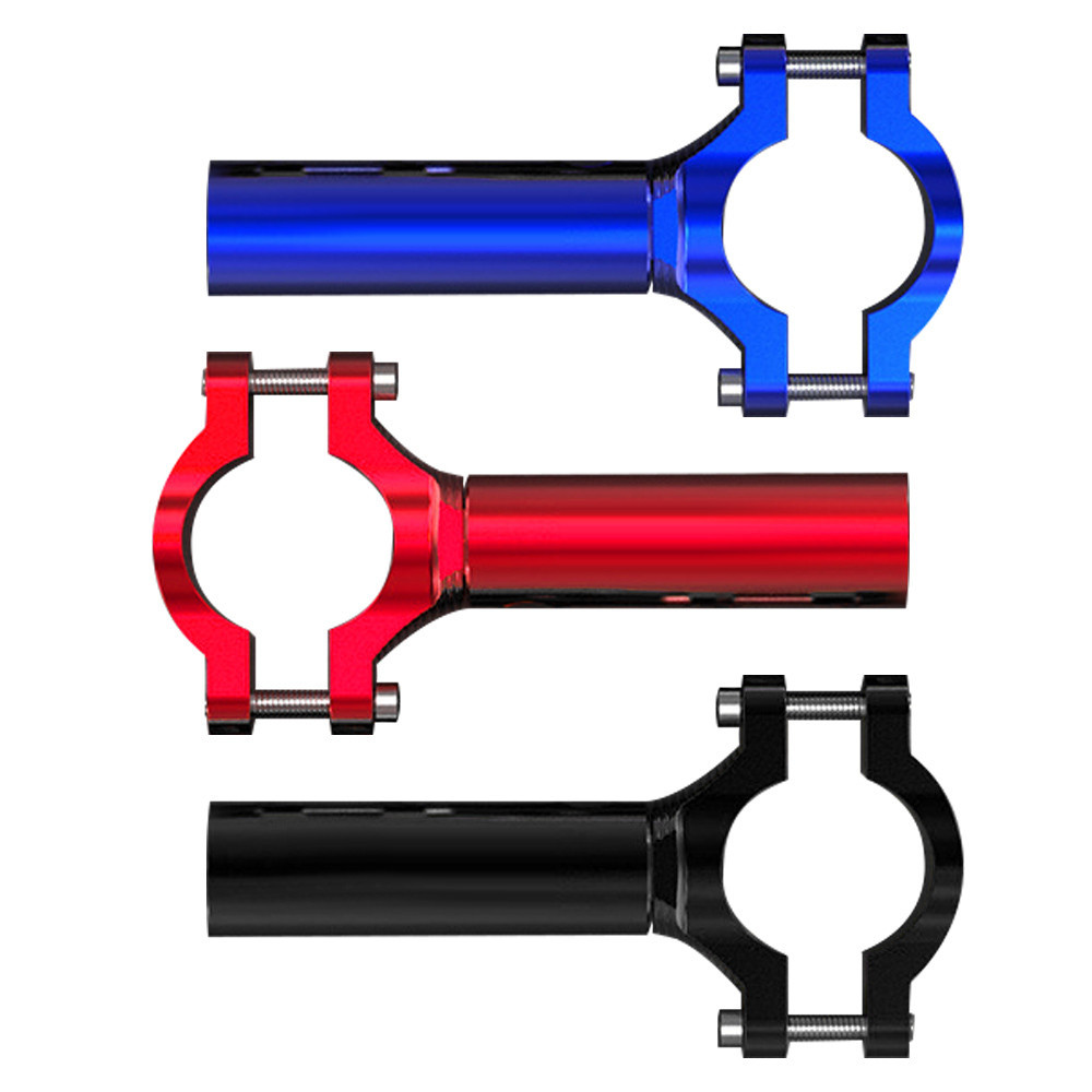 1 ชิ้นมัลติฟังก์ชั่น CNC อลูมิเนียมอัลลอยด์ Handlebar Extension Bracket สําหรับรถจักรยานยนต์สกู๊ตเตอร์ ATV จักรยาน/Spotlight กระจกดัดแปลง