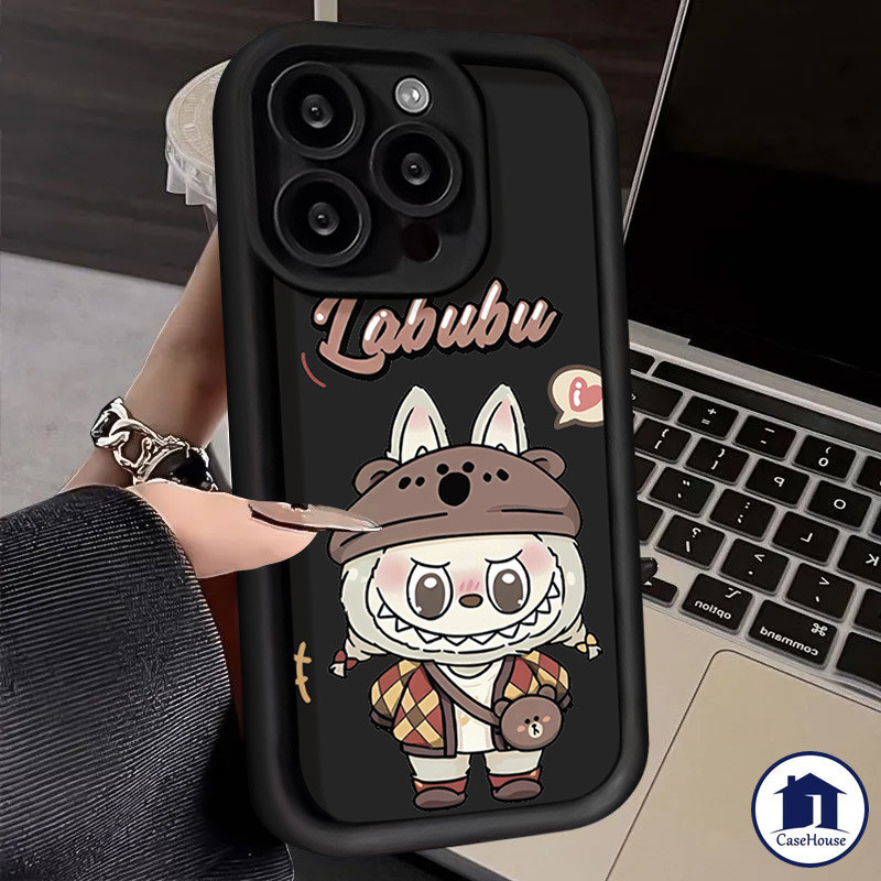 เคสนิ่มลายการ์ตูน Labubu สุดน่ารักสำหรับ Samsung A15 A05 A05s A14 A13 A25 A03s A23 A03 A12 A24 A32 A50 A52 A02s A21s A20