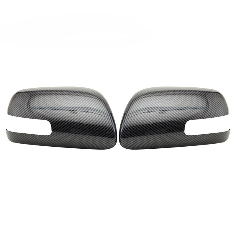 Toyota Vios 2008-2013 Camry 2006-2011 Asia Aurion V40 2006-2011 กระจกมองข ้ างฝาครอบคาร ์ บอนกระจกมองหลังปีกฝาครอบ