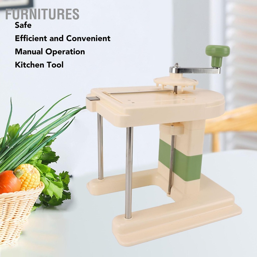 Furnitures เครื่องขูดชีสแบบหมุนเครื่องหั่นผักด้วยตนเองเครื่องตัดผัก Gadgets ครัวสำหรับใช้ในบ้าน