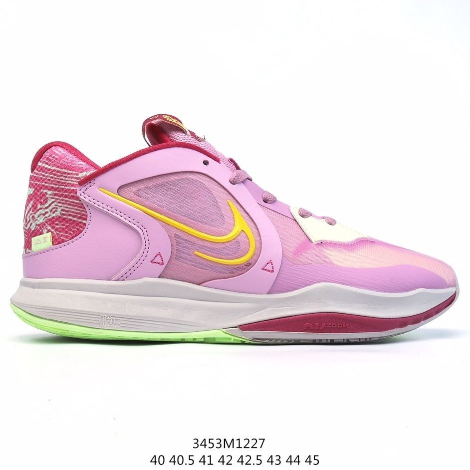 [max Pure Original ] 2024Kyrie5 Irving 5th Generation Pink Low-Top Casual Sports Men 's Basketball Shoes