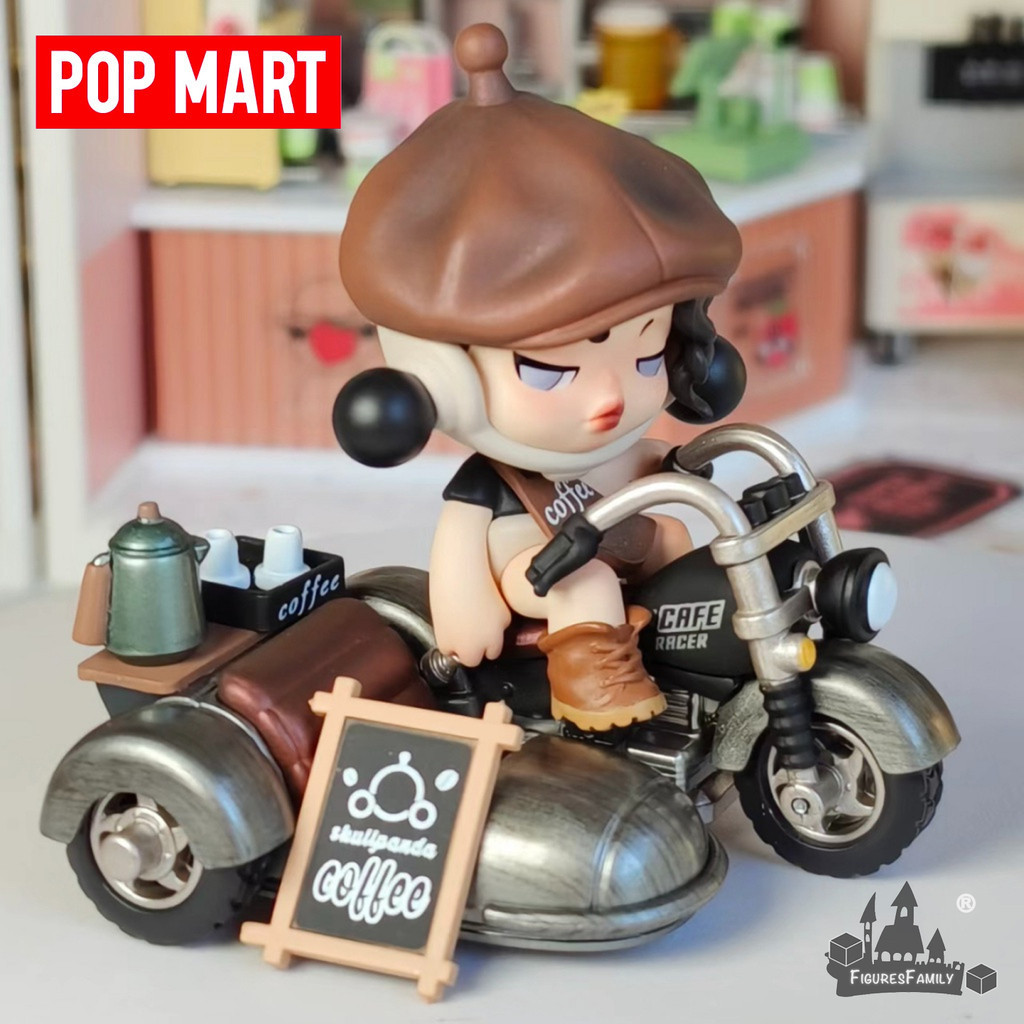 [ของแท้] POPMART Skullpanda Laid Back Tomorrow Series Set 9 Designs Secret Figure Doll Ornament Gift