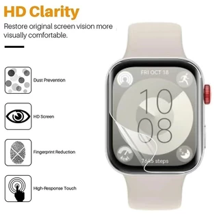 1-3pcs Hydrogel ฟิล์มสําหรับ For Huawei Watch Fit 4/4 pro สมาร์ทนาฬิกาป้องกันฟิล์มสําหรับ For Huawei Watch Fit 3 Smart Watch อุปกรณ์เสริมไม่แก้ว