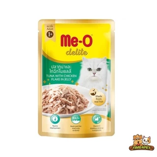 (ยกโหล 12ซอง) Me-o delite อาหารเปียก มีโอ ดีไลท์ ขนาด 70 กรัม