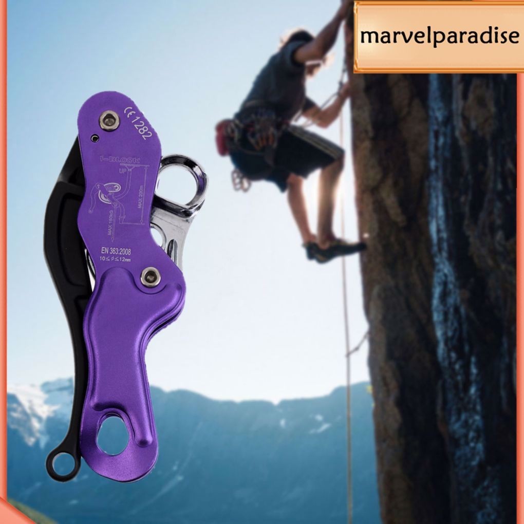 【Mapde 】Rope Rappelling Gear Descender Grab Equipment Caving Aerial Work Climbers Downhill Hardware Device Rigging Accessories