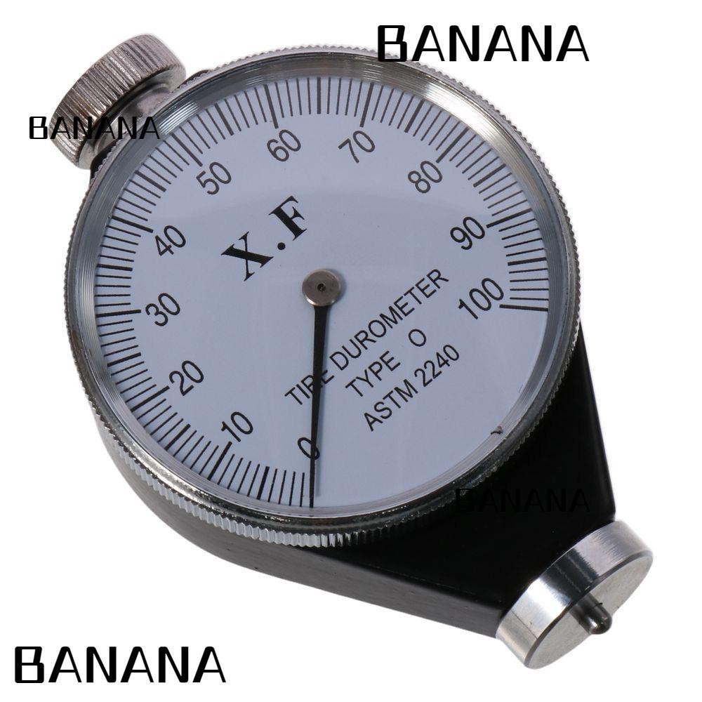 Banana1 ยาง Durometer, Shore Type A/O/D Dial Value 0-100 องศาเครื ่ องวัดความแข ็ งเมตร , แบบพกพาขนาดใหญ ่ จอแสดงผล LCD เครื ่ องวัดความแข ็ งแบบดิจิตอล