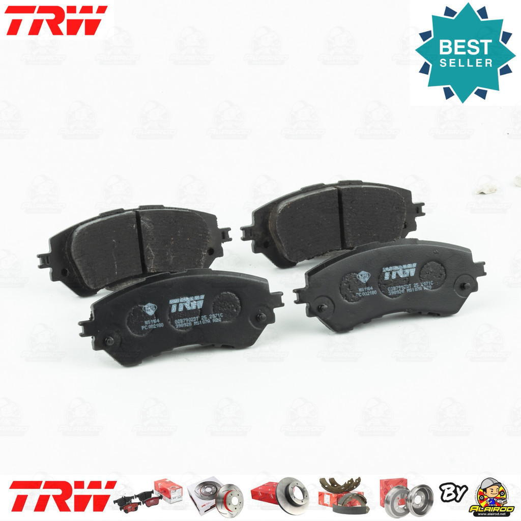 [TRW Value] ผ้าเบรคหน้า TOYOTA Vios 1.5 (NCP150,NSP150) รุ่น J,E ปี 2014 -ปัจจุบัน TRW GDB 7902 AT