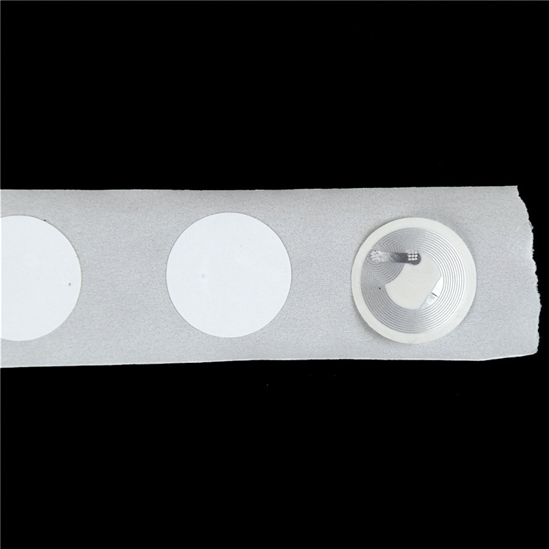 Bred 10 ชิ ้ น Ntag213 14443A NFC แท ็ กสติกเกอร ์ Universal Lable RFID Tag .