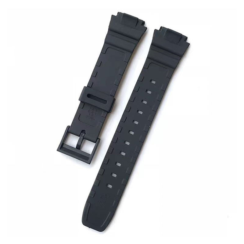 1824 มม.สายนาฬิกายางสําหรับ Casio นาฬิกาดิจิตอล G-shock AE-1200 AE-1300 AE-1100w W-218H F-91W F-84 W-800H ซิลิโคนสายนาฬิกาผู้ชายผู้หญิงสร้อยข้อมือกีฬา Wristbelt