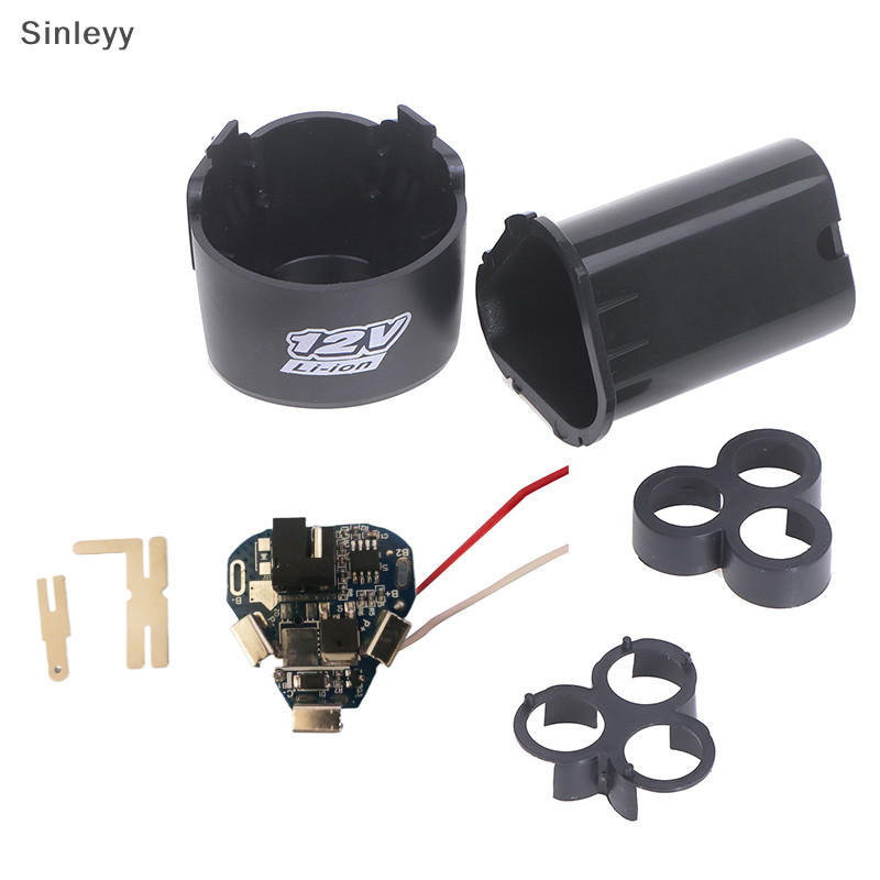 Nl BMS 18650 แบตเตอรี่ลิเธียมกล่องวงจร Pack Shell กรณีมือเจาะ Li-ion ป้องกัน 3S 12V DC เครื่องมือไฟฟ้า N