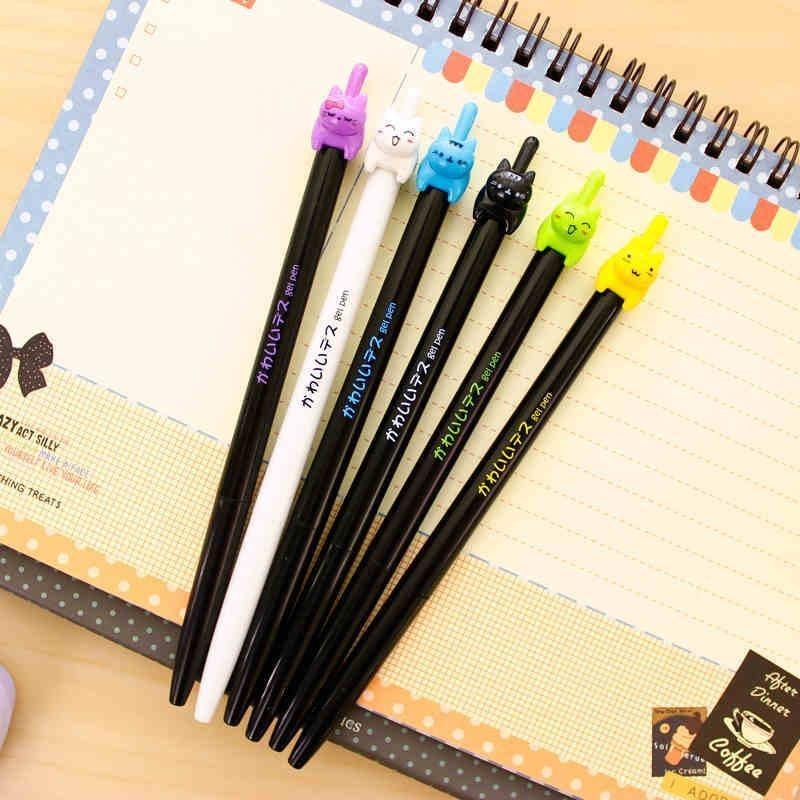 [MINISO ปากกาพรีเมี่ยม] ปากกาแมว|0.5มม|เป็นกลางเป็นกลางเป็นกลาง|แห้งเร็ว|รูปลักษณ์สูง|อิน|น่ารัก|นักเรียน|ปากกาเจลกด - รูปที่ 2