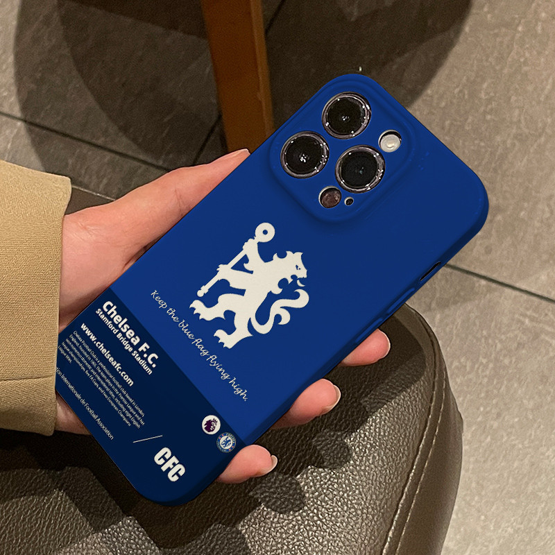เหมาะสําหรับ Apple 15promax เคสโทรศัพท์ใหม่ iphone14 ความรู้สึกระดับไฮเอนด์ 13pro โปสเตอร์เชลซี 12 ฟุตบอล 11 ยุโรปอเมริกา 8plus แฟชั่น 7 Hard x ผู้ชายผู้หญิงสไตล์ xs ป้องกัน xr ปก max