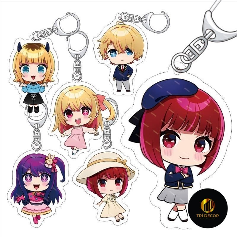 My Push Child no Ko Hoshino Akuya Hoshino Ruby Hoshino Ai พวงกุญแจจี้อะคริลิค