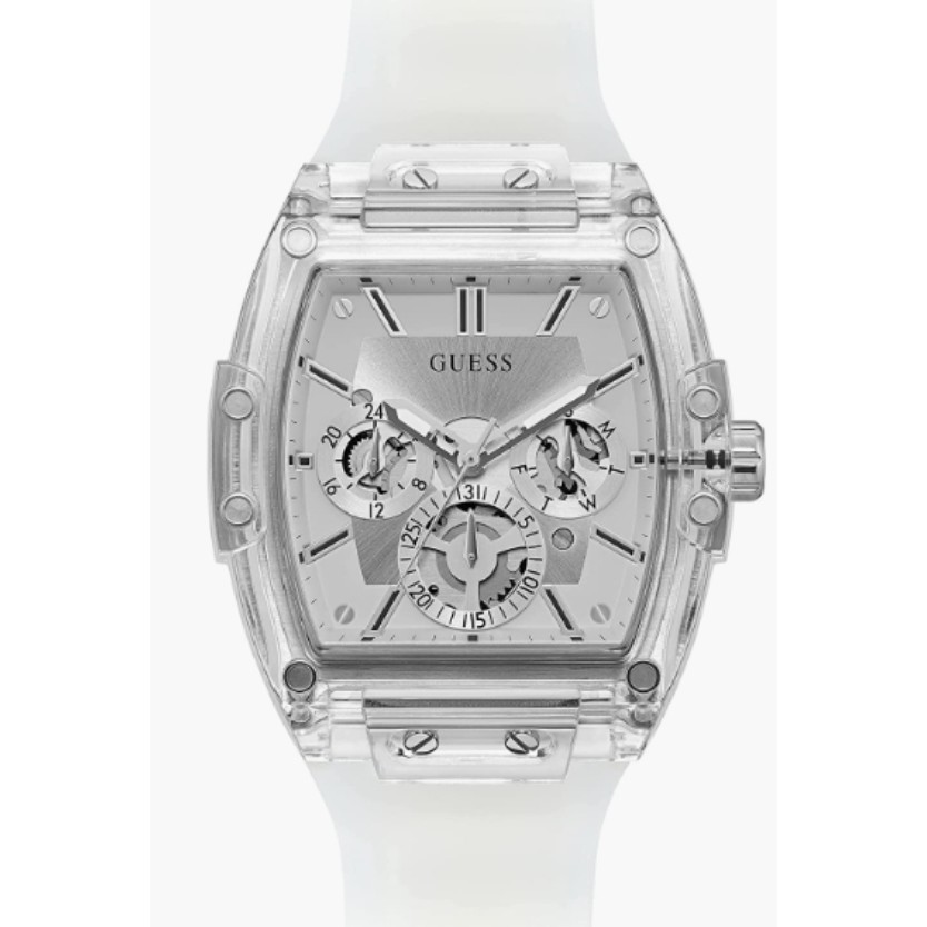 GUESS GW0203G1 GW0203G2 GW0203G3 GW0203G4 GW0203G5 GW0203G7-43mm Crystal Accented Watch