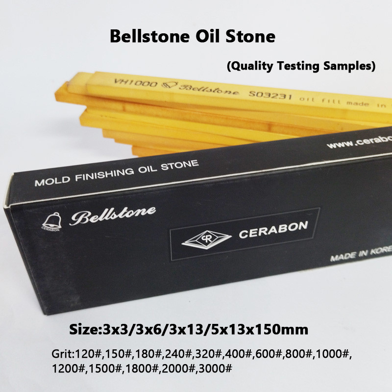 1PCS คุณภาพการทดสอบ Bellstone น้ํามันหิน 5x13/3x13/3x6/3x3x150 มม.แม่พิมพ์เหล็กขัด EDM ขัดหินลับ Grit120 ~3000