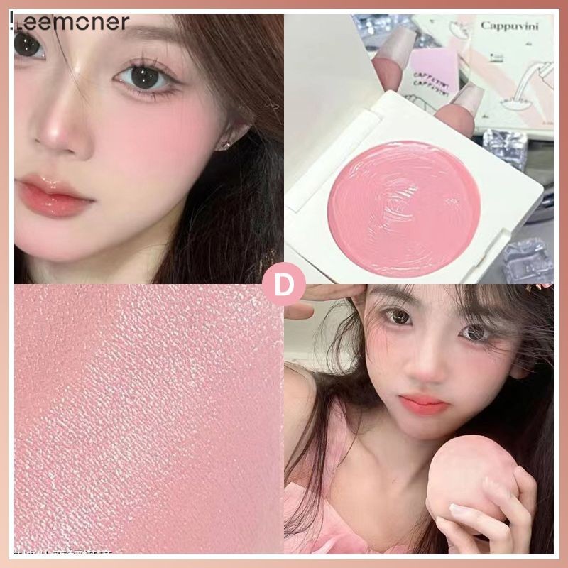 【Lemon】Cappuvini บลัชออนเนื้อครีม เนื้อแมตต์ กันน้ํา ติดทนนาน  สีขาวธรรมชาติ สําหรับเด็กผู้หญิง-LN - รูปที่ 4