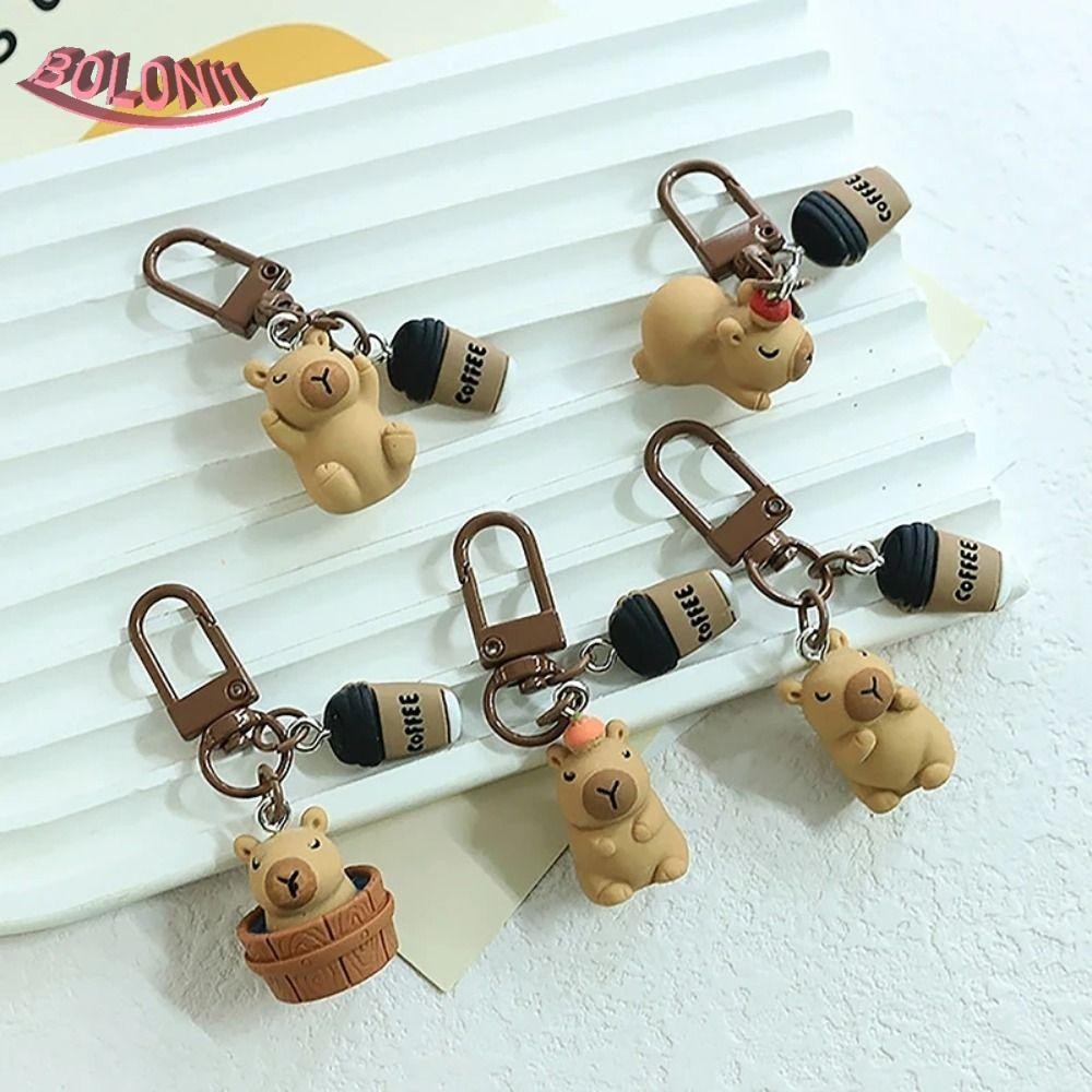 Bo จี้โทรศัพท์มือถือ Kapibala, พวงกุญแจการ์ตูน Kapibala Key