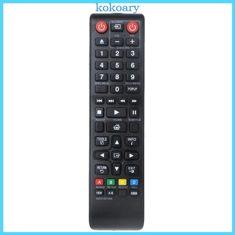 Kok รีโมทคอนโทรล AK59-00149A สําหรับ DVD BluRay Player BD-E5500 BD-H5500 BD-H5900 BD-J4500 BD-J5700 BD-J5900 BD-JM57C TM12